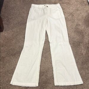 Roxy Cream Boot Cut Pants
